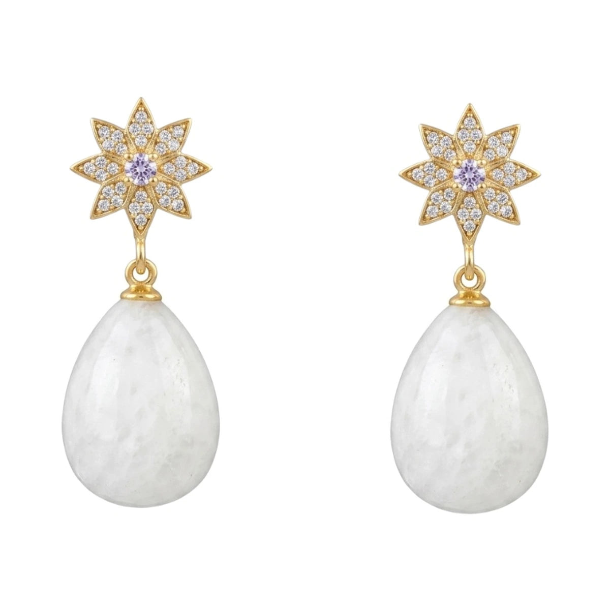 Pendientes Estrelia Shine y Piedra Lunar