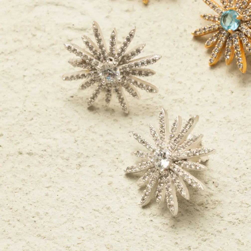 Pendientes Estrella Polar Plata Shine