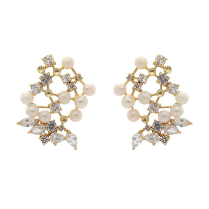 Pendientes Gina Shine Perlas