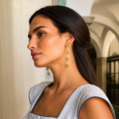 Pendientes Helia 4 Soles