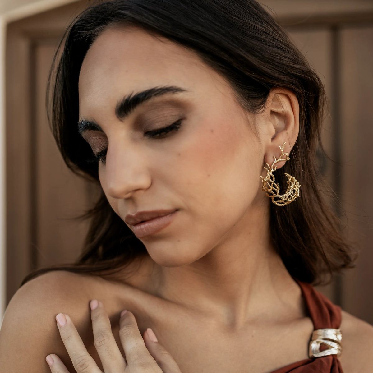 Pendientes Hiedra