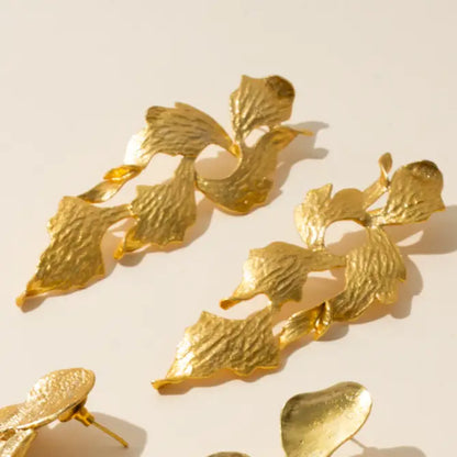 Pendientes Hojarasca