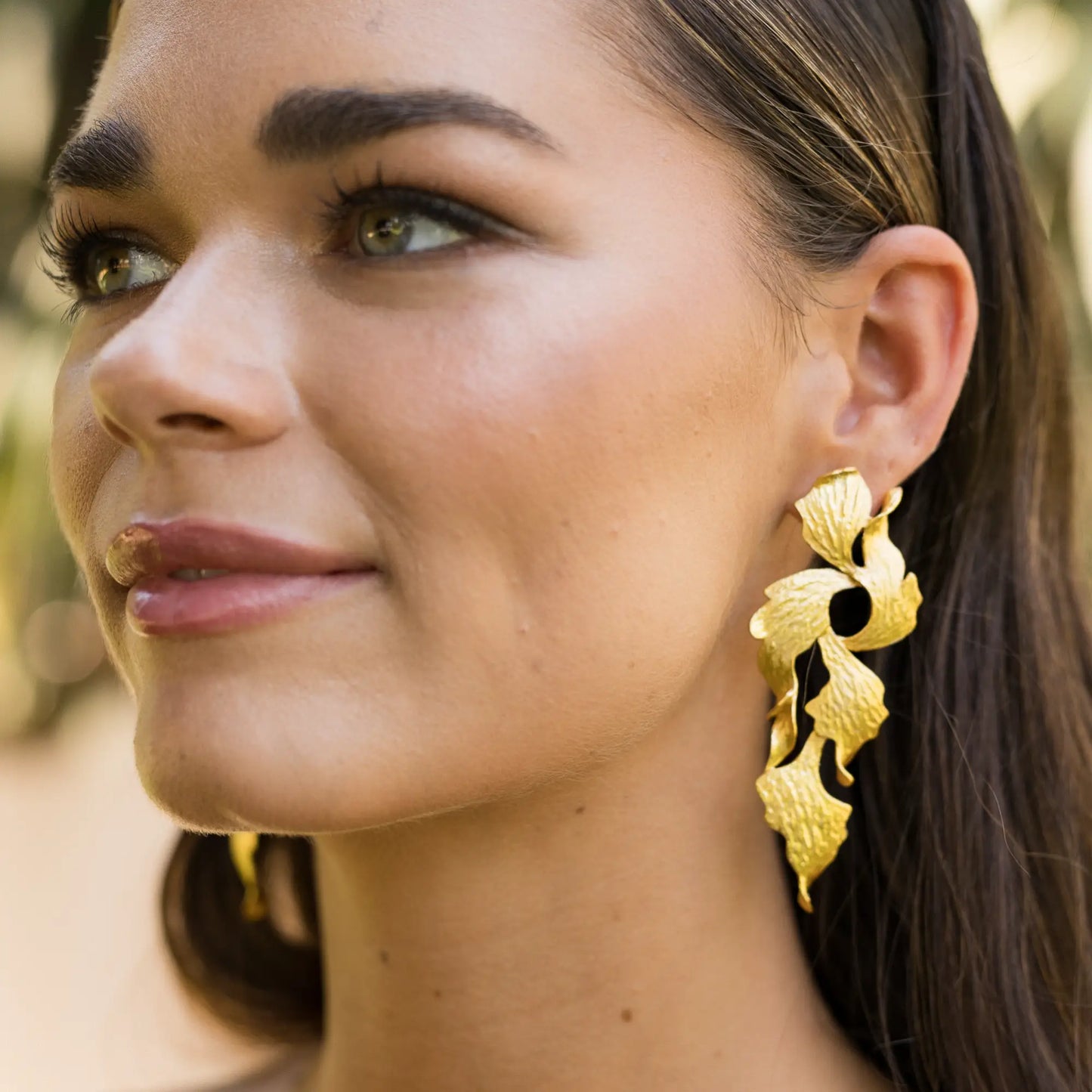 Pendientes Hojarasca