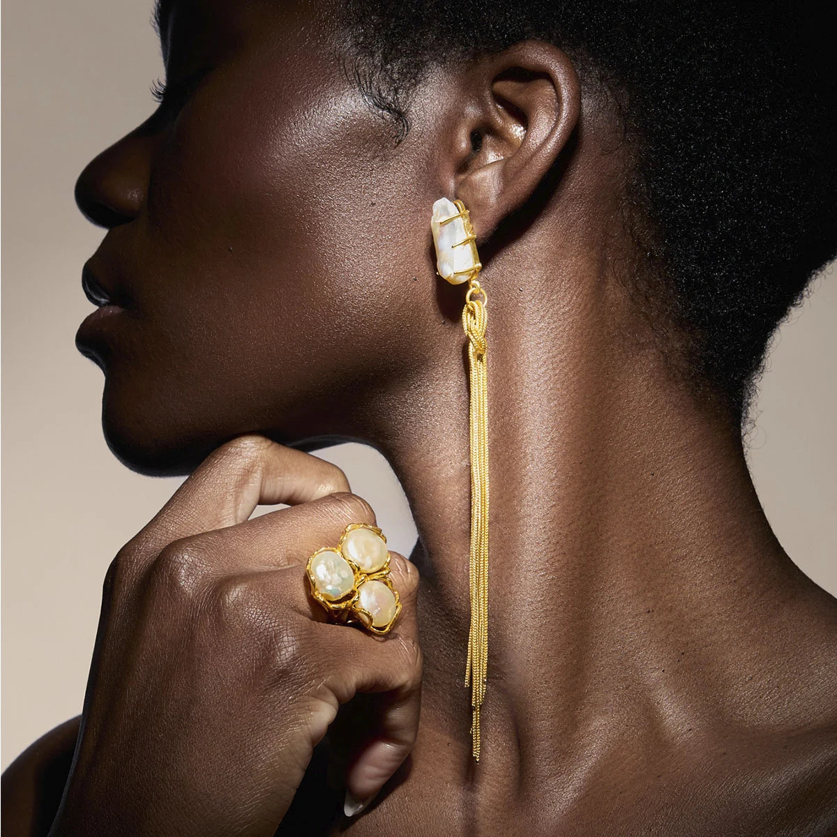 Pendientes Joan Flecos Perla