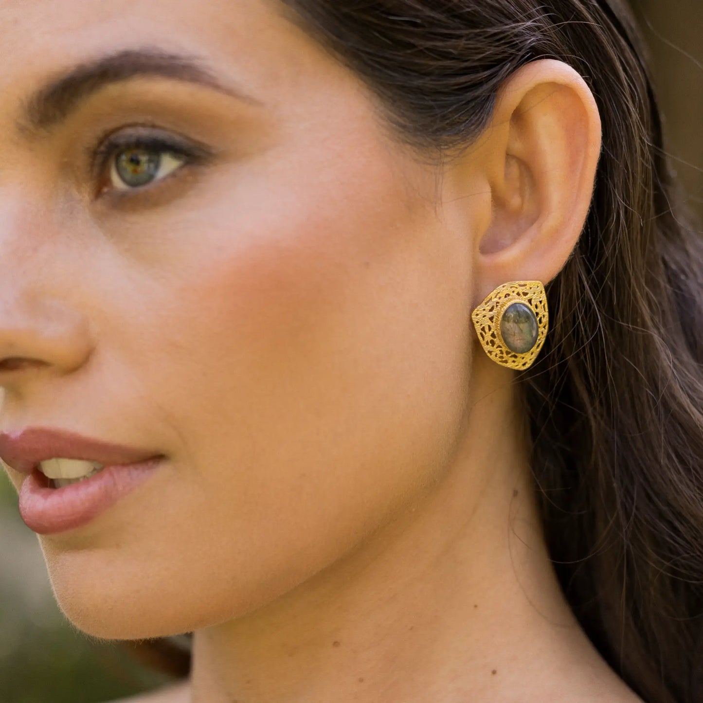 Pendientes Lapizia Labradorita