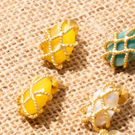 Pendientes Lorena Amarillo