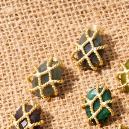 Pendientes Lorena Gris claro