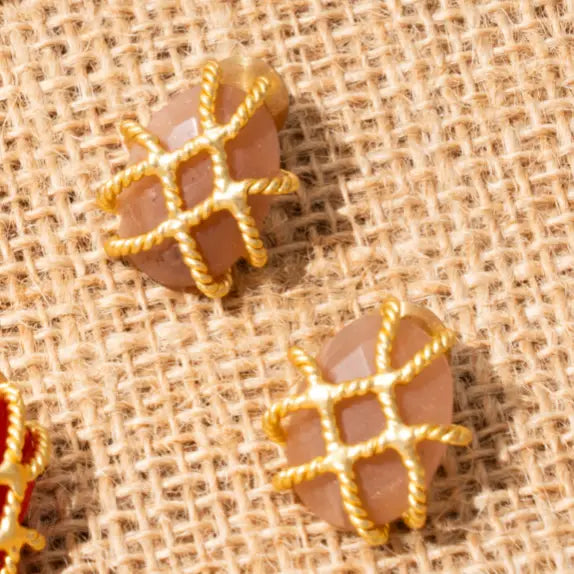 Pendientes Lorena Melocotón
