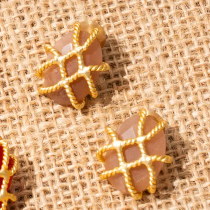 Pendientes Lorena Melocotón