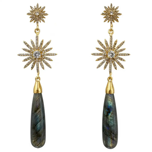 Labradorite Fair Light Earrings