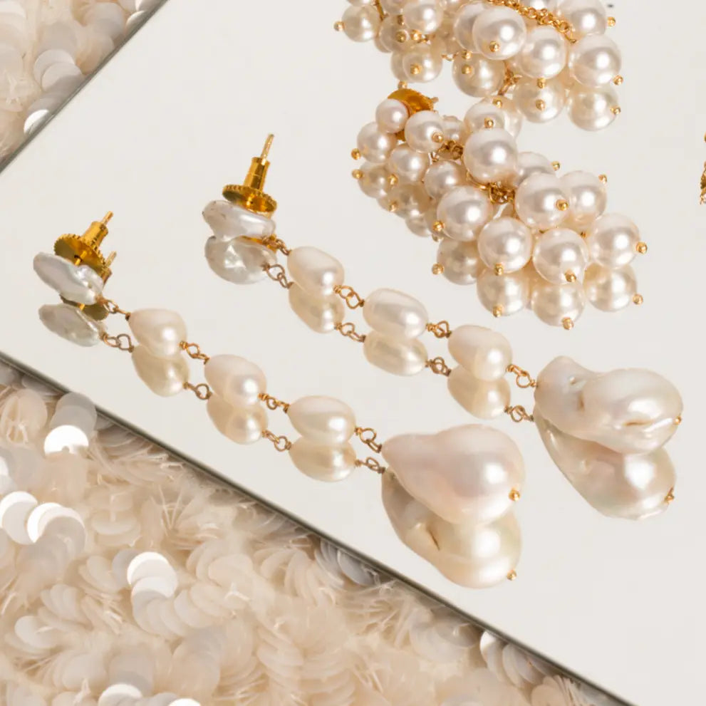 Pendientes Marella Perlas
