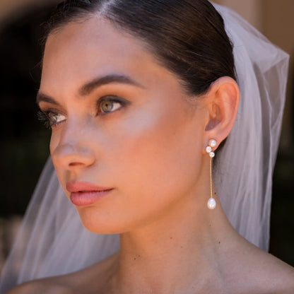Pendientes María Perlas