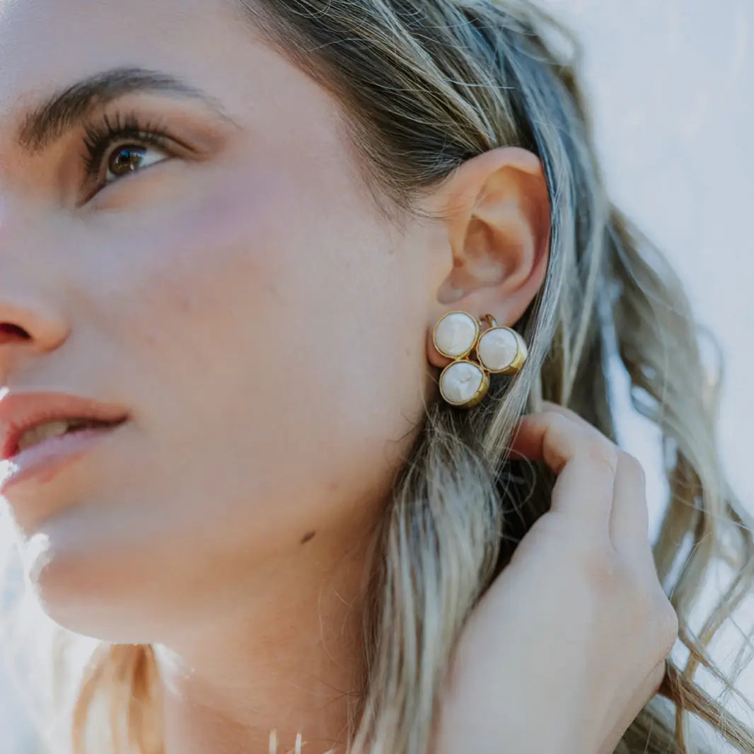Pendientes Marina Perlas