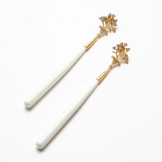 Pendientes Martirio Ed. Limitada Blanco