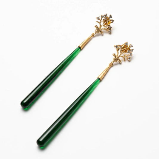 Pendientes Martirio Ed. Limitada Verde