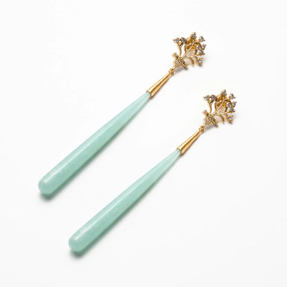 Pendientes Martirio Ed. Limitada Verde Agua