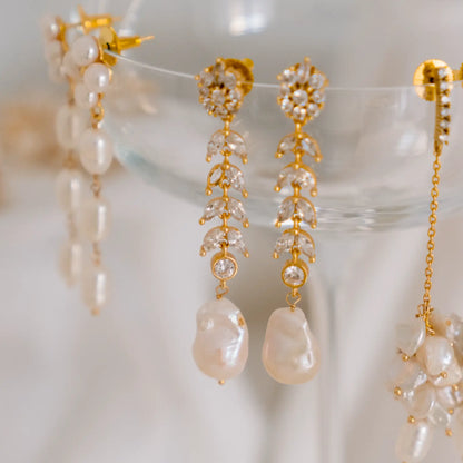 Pendientes Miralba Shine y Perla