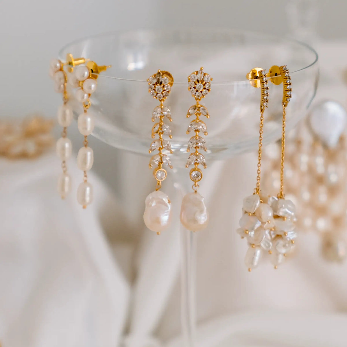 Pendientes Miralba Shine y Perla