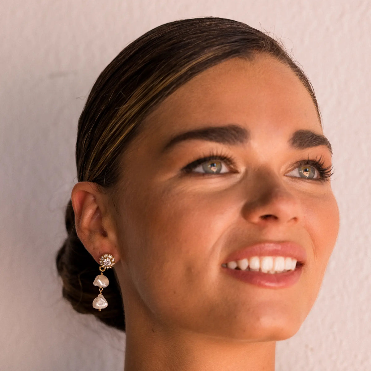 Pendientes Perladel Shine Perlas
