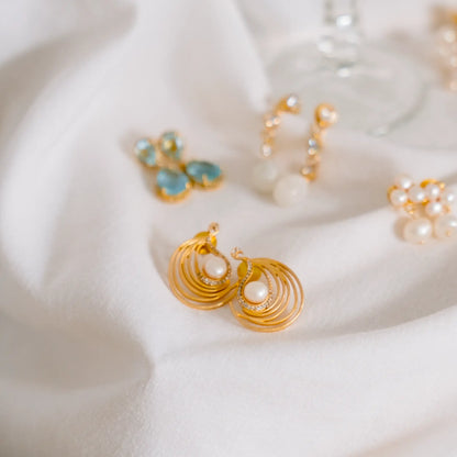 Pendientes Perlagio Shine Perlas
