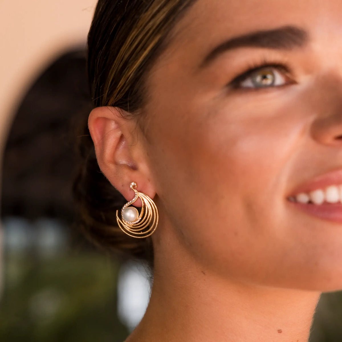 Pendientes Perlagio Shine Perlas