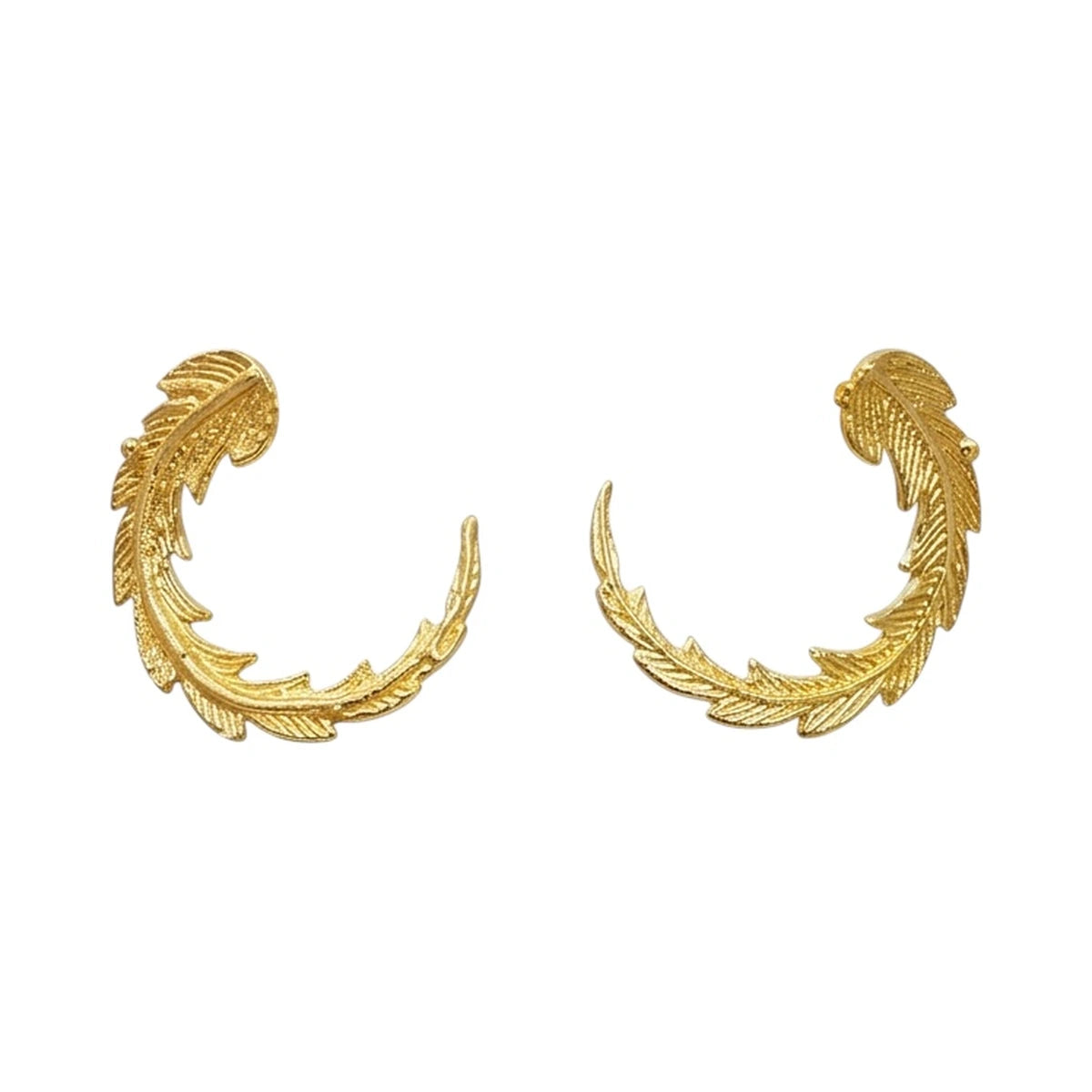 Pendientes Plumeria