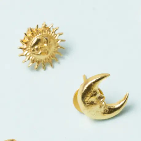 Pendientes Sol y Luna