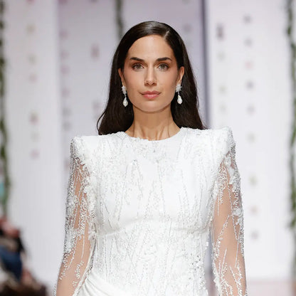 Pendientes Starshine M Plata Perla