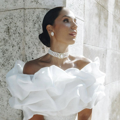 Choker Trier Perlas