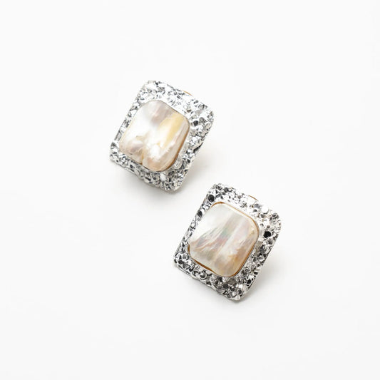 Pendientes Veldi Ed. Limitada Plata Perla