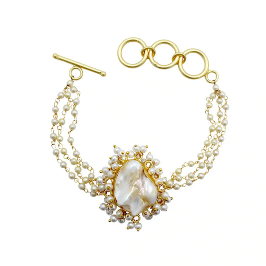 Pulsera Aria Perlas