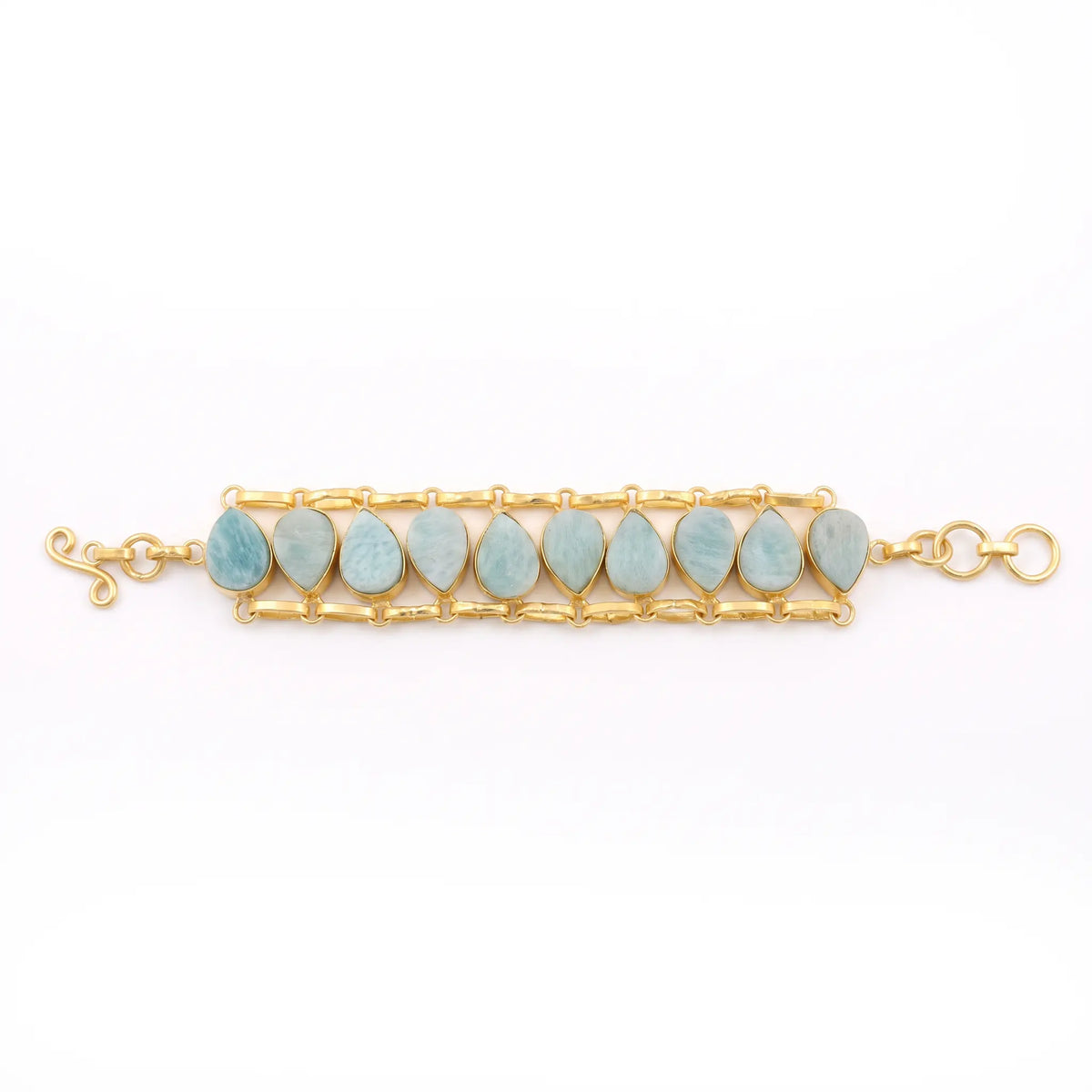Pulsera Garo Verde agua Amazonita