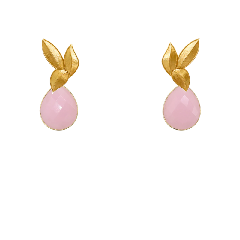 Set Matrix Pendientes Desmontables Laguén y Tear Rosa