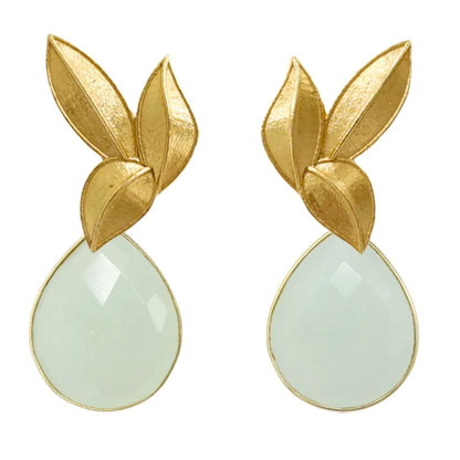 Set Matrix Pendientes Desmontables Laguén y Tear Verde Claro Mint