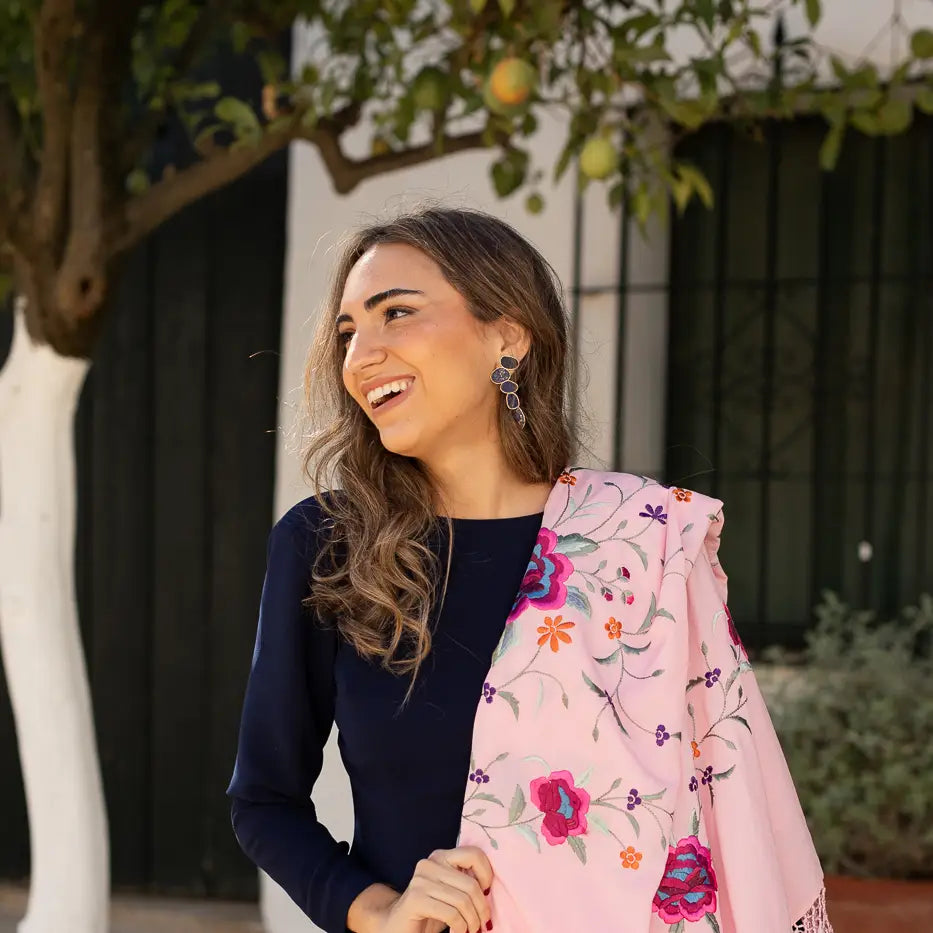 Set Matrix Pendientes Genís Big y Tear Azul Lapislazuli