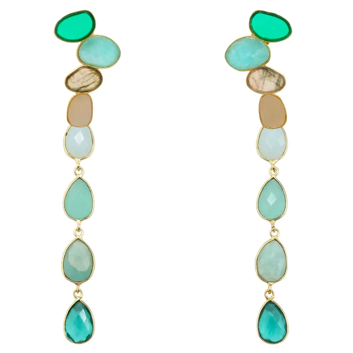 Set Matrix Pendientes Genís Small y Arix Verdes