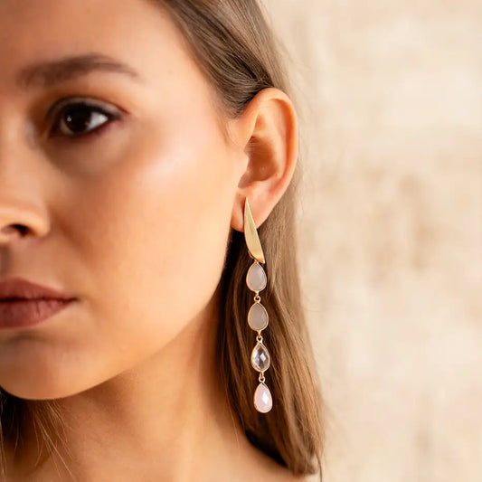 Set Matrix Pendientes Zadén y Arix Rositas