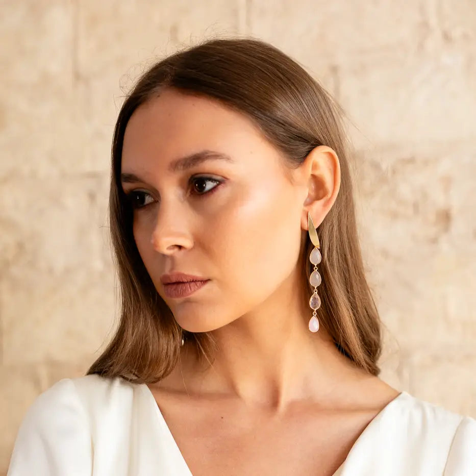 Set Matrix Pendientes Zadén y Arix Rositas