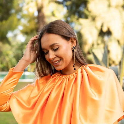 Set Matrix Pendientes Leaves y  Balls Negro