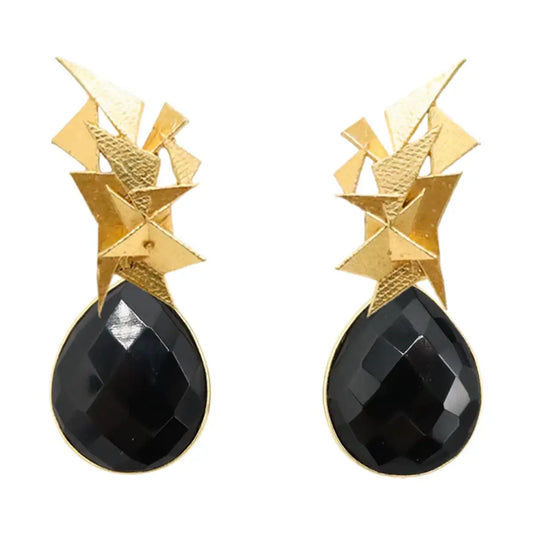 Set Matrix Pendientes Sarén y Tear Negro