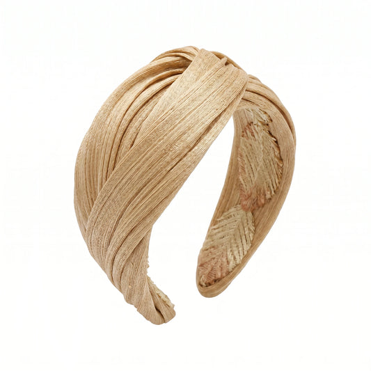 Tocado Diadema Bina Gold Soft