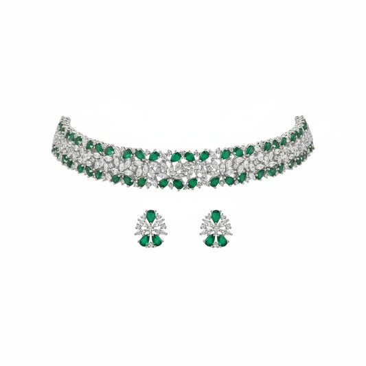 Venta Flash Vintage Conjunto Radiante Ed. Limitada Plata Verde