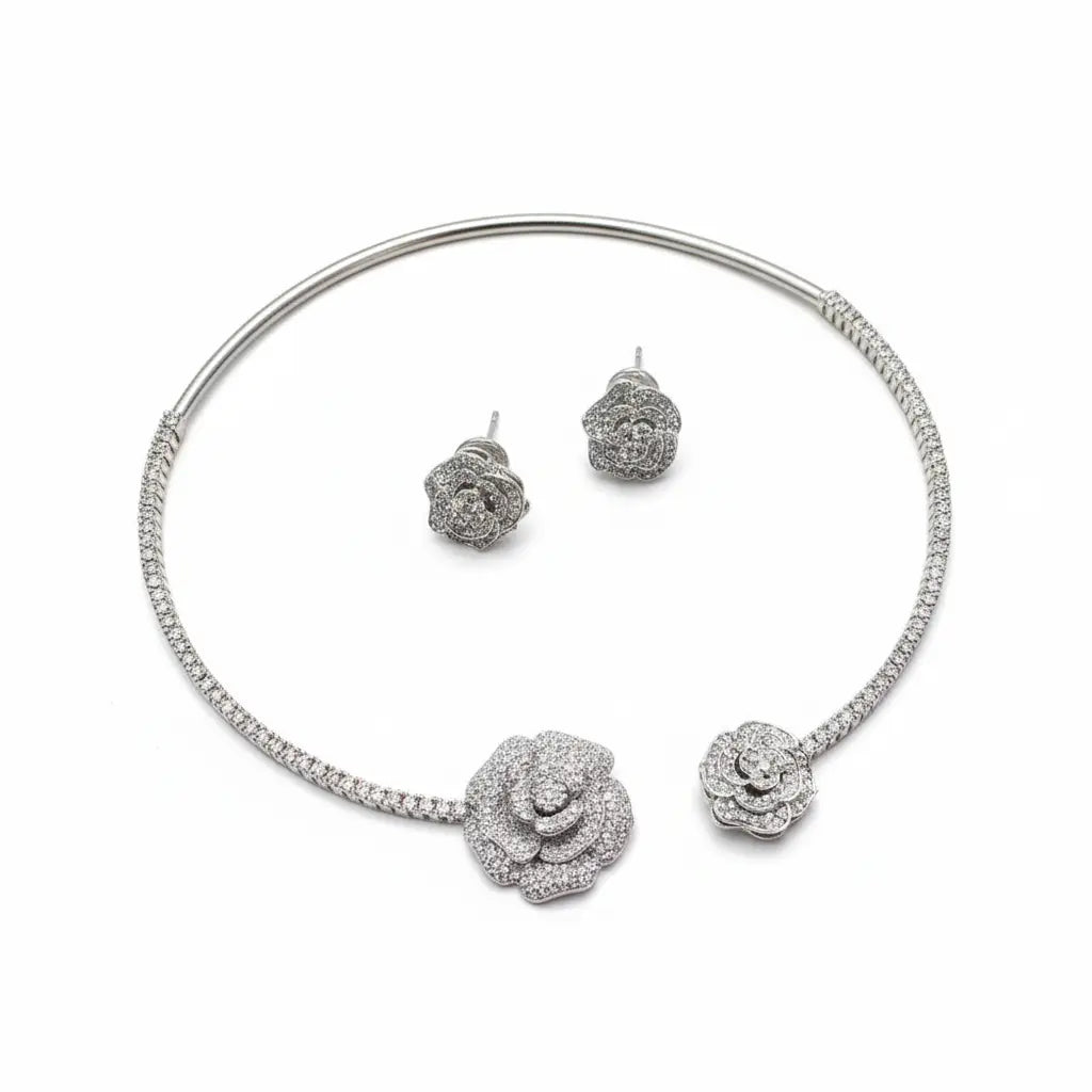 Venta Flash Vintage Conjunto Rosalía Ed. Limitada Plata Shine