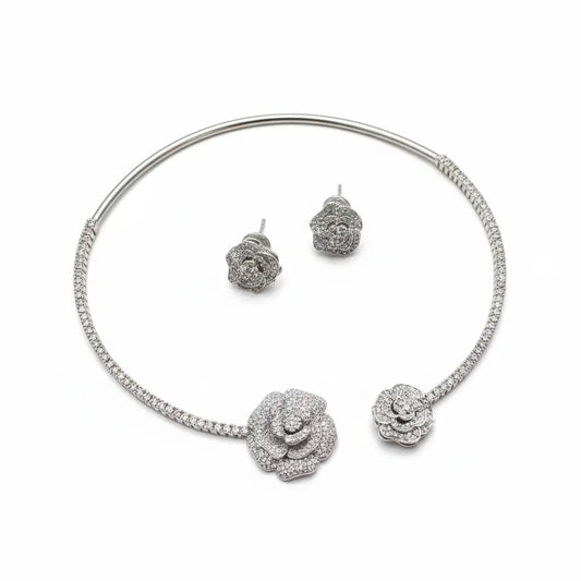 Venta Flash Vintage Conjunto Rosalía Ed. Limitada Plata Shine