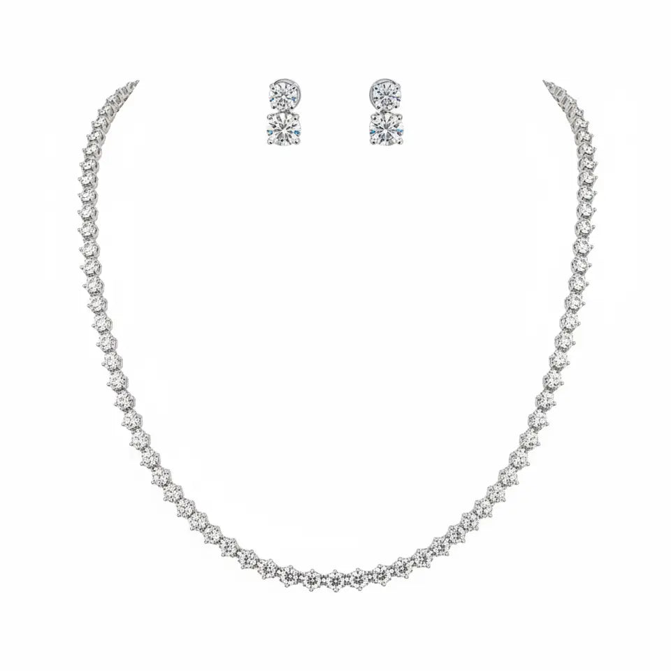 Venta Flash Vintage Conjunto Zc Brillara Plata Shine