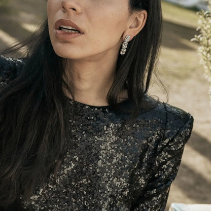 Venta Flash Vintage Pendientes Clareon Ed. Limitada Plata Shine