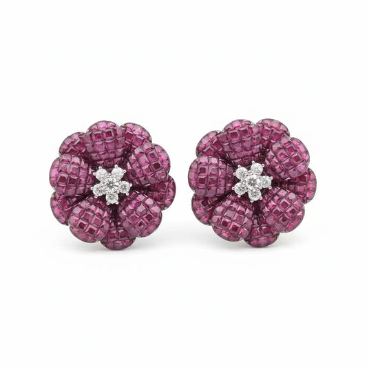 Venta Flash Vintage Pendientes Floréa Ed. Limitada Buganvilla