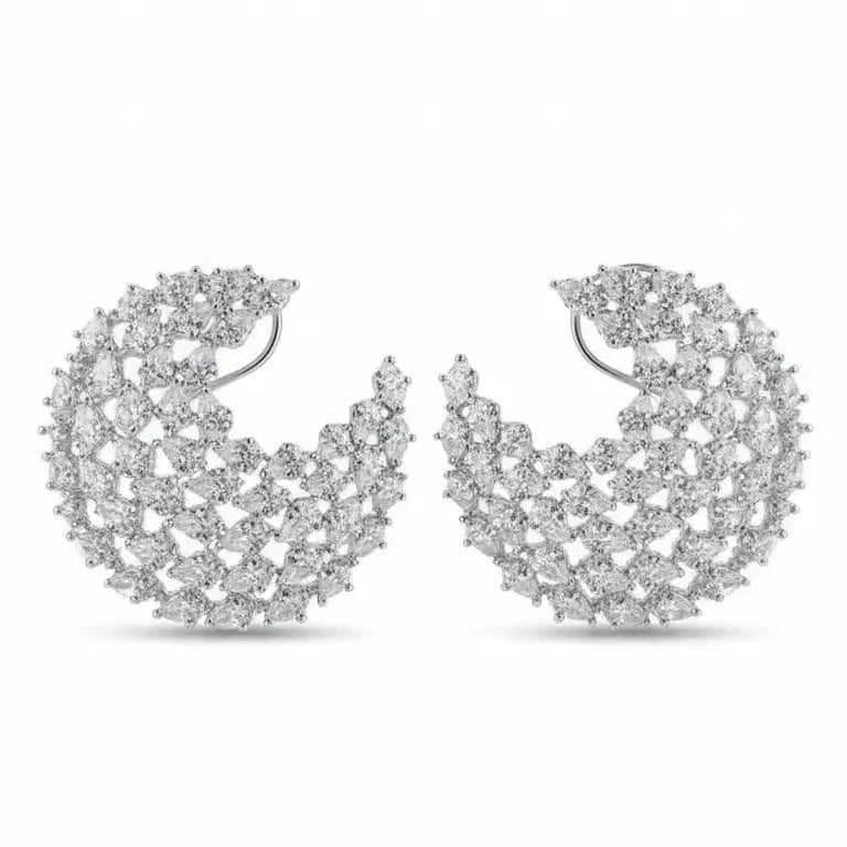 Venta Flash Vintage Pendientes Giamera Ed. Limitada Plata Shine