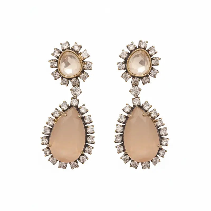 Venta Flash Vintage Pendientes Opale Ed. Limitada Shine y Beige