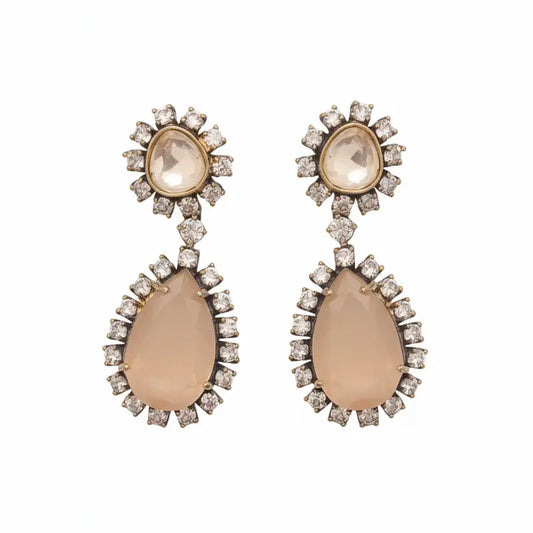 Venta Flash Vintage Pendientes Opale Ed. Limitada Shine y Beige